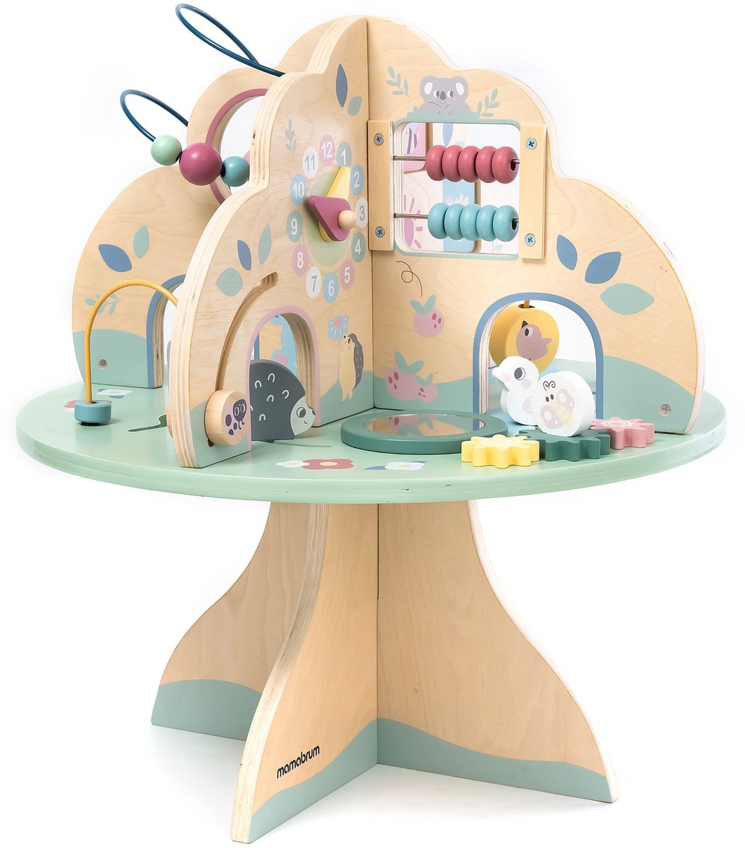 Mamabrum Educatieve Speeltafel – Multifunctionele Boom | MAM195 TREE CUBE